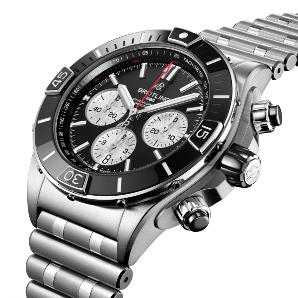 BREITLING SUPER CHRONOMAT B01 AUTOMATIC 44MM MEN'S WATCH AB0136251B1A1