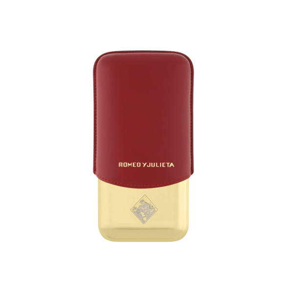 Калъф за 3 пури S.T.Dupont 3 Cigar Leather Case Romeo y Julieta Burgundy 183350