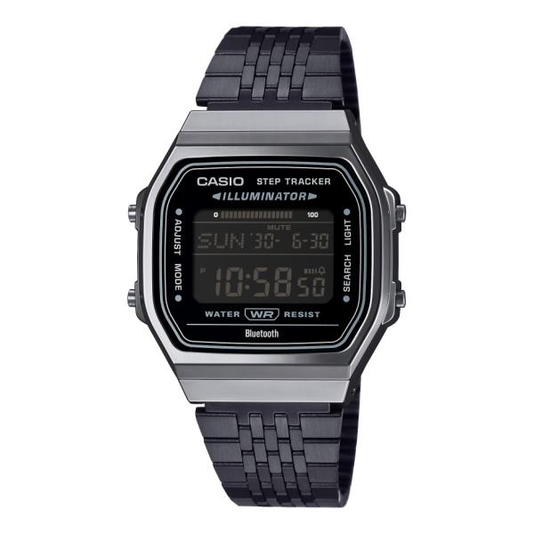Casio ABL-100WEGG-1BEF ретро дигитален часовник с Bluetooth и крачкомер – оригинален от ClassicWatches.bg