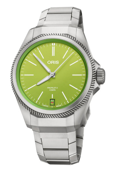 ORIS – BIG CROWN PROPILOT X KERMIT EDITION CAL.400 – 400 AUTOMATIC 39MM 400 7778 7157-Set