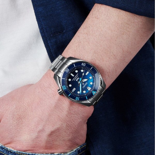 SEIKO PROSPEX GREAT BLUE SPECIAL EDITION SUMO PADI AUTOMATIC DIVER`S 45MM  SPB375J1