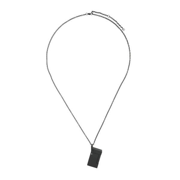 S.T.Dupont Lighter Necklace Diamond Head Black запалка K27068CH