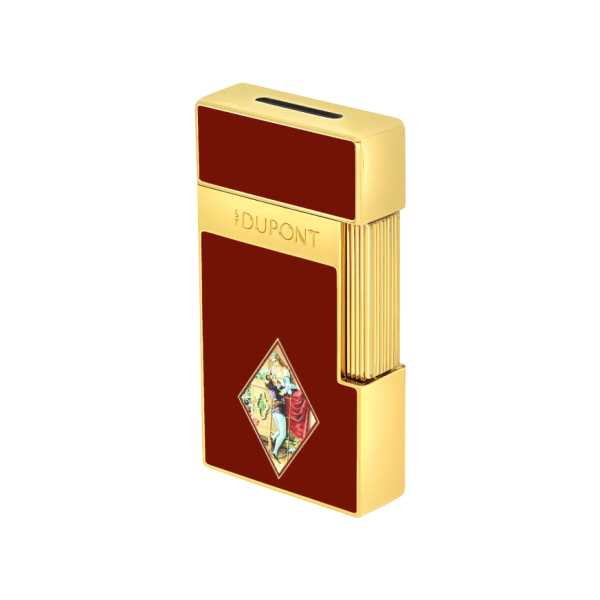 Запалка S.T.Dupont BIGGY LACQUERED LIGHTER ROMEO y JULIETA BURGUNDY 25050
