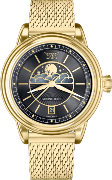 AVIATOR DOUGLAS MOONFLIGHT 36MM V.1.331.1.344.5