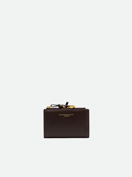 Дамски портфейл Gianni Chiarini Wallets Nappa PF 6003 NA-166 Chocolate