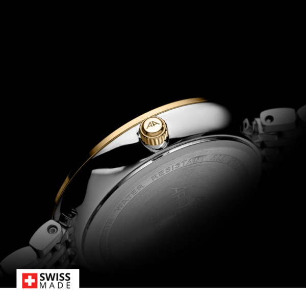 часовник Appella L50013.2191DQ четири диаманта дата classicwatches.bg