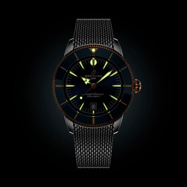 Оригинален мъжки часовник Breitling Superocean Heritage 44 мм  classicwatches.bg