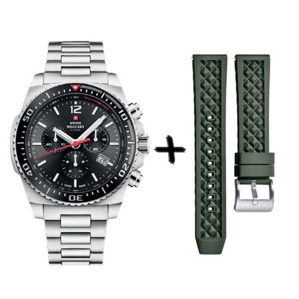 Swiss Military By Chrono SM34093.01SET Green