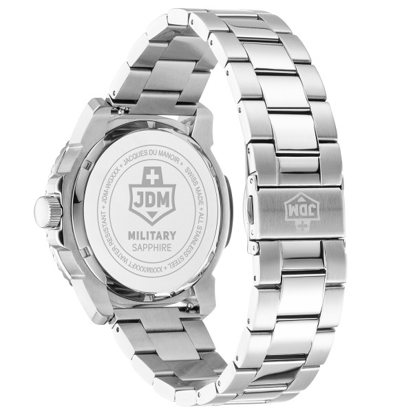 Мъжки часовник JDM Military Sapphire Mike Plus сет с каишки JDM-WG029-01