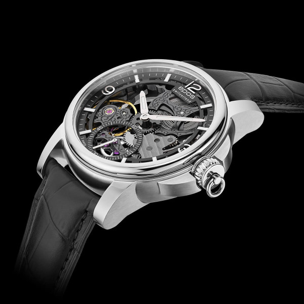 EPOS 3429.199.20.55.25 ръчно навиване Unitas 6498 черна обработка – classicwatches.bg