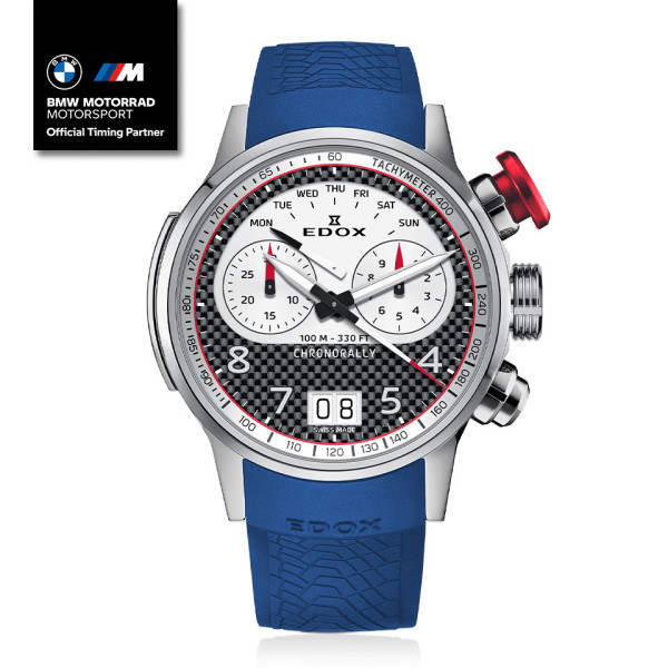 ЧАСОВНИК EDOX CHRONORALLY CHRONOGRAPH 45ММ LIMITED EDITION 38003 TINR CANBR 