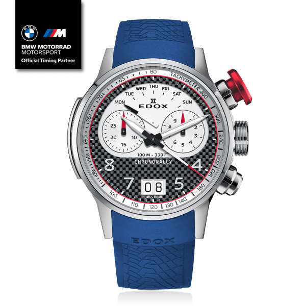 ЧАСОВНИК EDOX CHRONORALLY CHRONOGRAPH 45ММ LIMITED EDITION 38003 TINR CANBR 