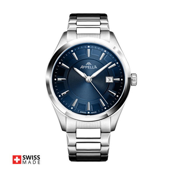 часовник appella l70016.5115q мъжки син циферблат classicwatches.bg
