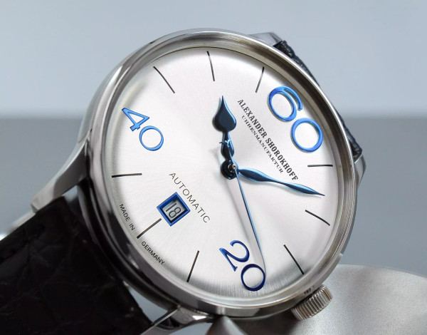 ALEXANDER SHOROKHOFF SIXTYTHREE SILVER 40MM  LIMITED EDITION 50PCS AS.LA02-1