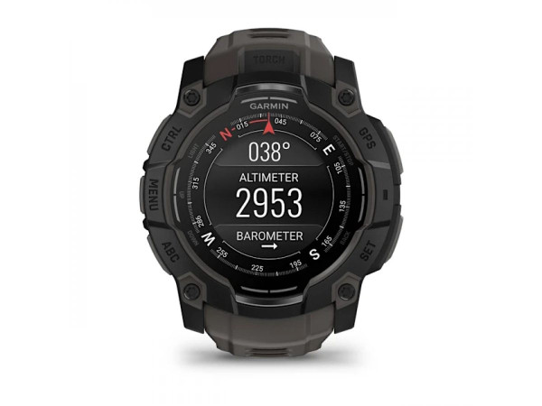 мъжки часовник Garmin Instinct 3 AMOLED 50 мм с черна каишка – ClassicWatches.bg
