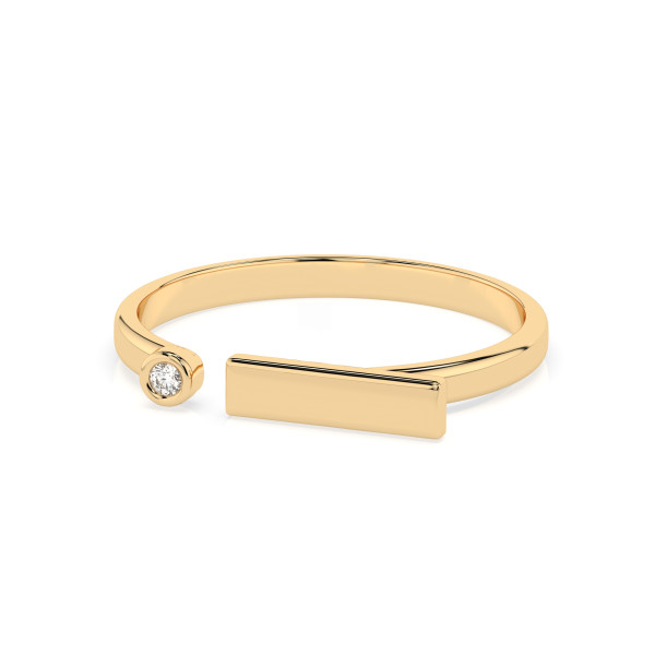 CARA DIAMANTI Златен пръстен с диамант K101-10066