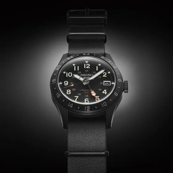 SEIKO 5 SPORT GMT 39MM MEN'S WATCH SSK025K1