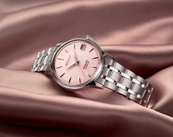 часовник seiko presage srp839j1 розов циферблат classicwatches.bg
