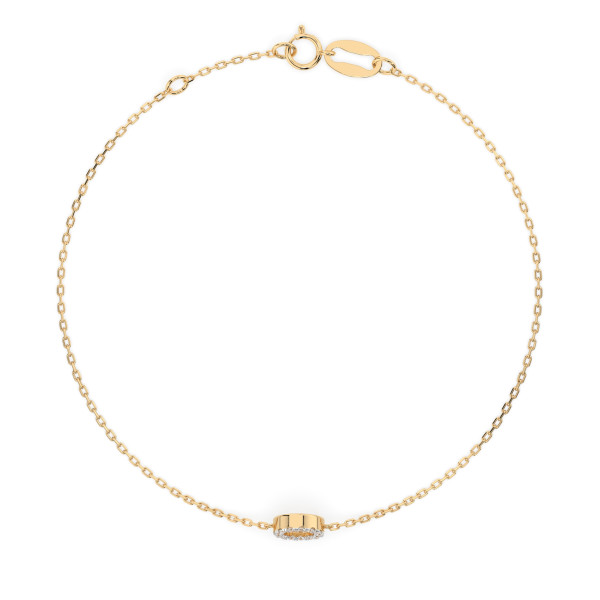 CARA DIAMANTI Златна гривна с диаманти K105-10015Y