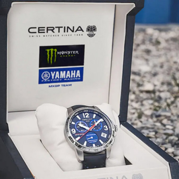 CERTINA DS PODIUM 42MM LAP TIMER YAMAHA LIMITED EDITION C034.453.16.057.20