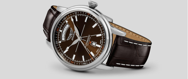 ЧАСОВНИК AVIATOR DOUGLAS DAY-DATE 45MM V.3.20.0.140.4