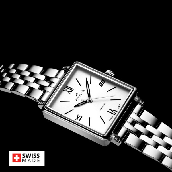 часовник Appella L50023.5163DQ дамски модел с диаманти classicwatches.bg