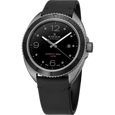 EDOX NORT SEA 1978 AUTOMATIC SPECIAL EDITION 43MM MENS WATCH 80118 357NG N1