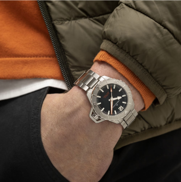 ЧАСОВНИК HAMILTON KHAKI NAVY FROGMAN 41MM H77.485.130