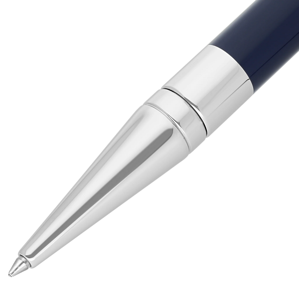 Химикалка S.T.Dupont Initial Blue And Chrome 275205
