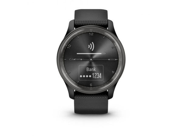 Garmin Vivomove Trend Slate безел с Black корпус и силиконова каишка 010-02665-00