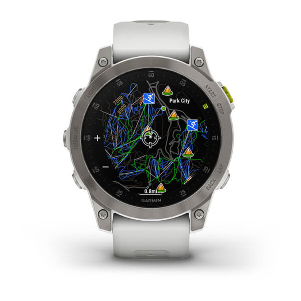 GARMIN EPIX GEN 2 SАPHIRE WHITE TITANIUM 47MM 010-02582-21
