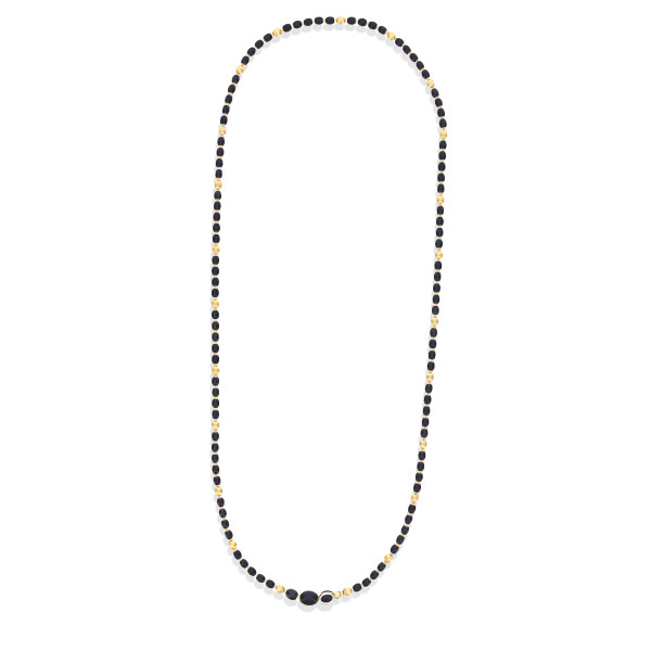Nanis Dancing Mystery Black Onyx колие оникс, диаманти CS3-599