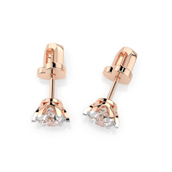 Cara обеци с диаманти 1.00 ct GIA сертификат – ЗЛАТНО БИЖУ 14К K102-10040/1R(5.1)/14K