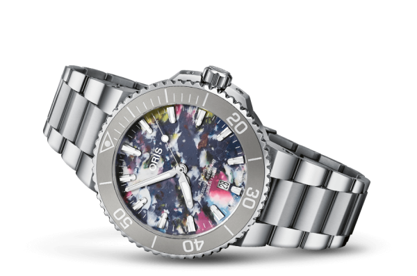 ORIS AQUIS DATE 41.5MM automatic  MEN'S WATCH 733 7766 4150 - Set