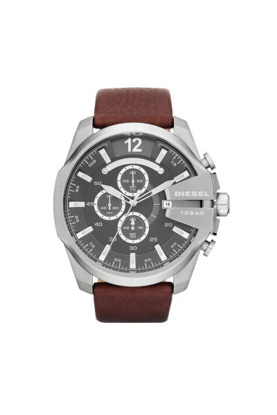 Мъжки хронограф Diesel DZ4290 с кафява кожена каишка – ClassicWatches.bg