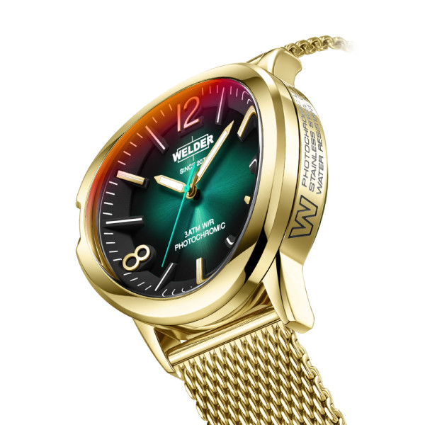 часовник welder златен корпус модерен стил 44 мм classicwatches.bg