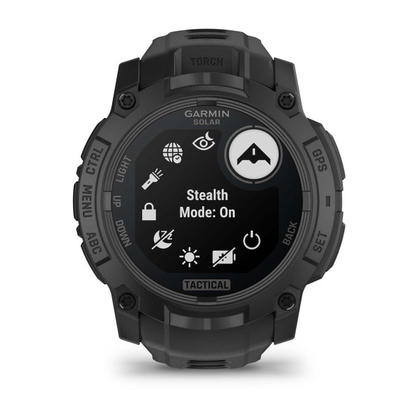 Garmin Instinct 3 Solar Tactical Edition Black с Black каишка 010-02935-50