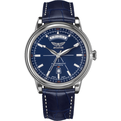 ЧАСОВНИК AVIATOR DOUGLAS DAY-DATE 45MM V.3.20.0.145.4