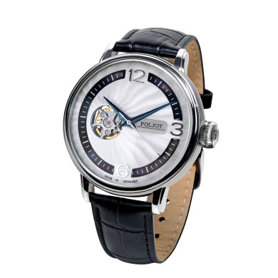 Часовник POLJOT INTERNATIONAL Jaros Open Heart 42MM LIMITED EDITION 100PCS 38NH.4280812