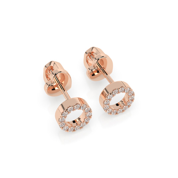 CARA DIAMANTI Златни обеци с диаманти K102-10055R