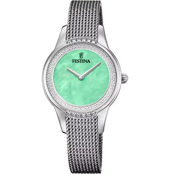 Festina F20494/6 дамски часовник седефен циферблат
