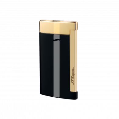 Запалка S.T.Dupont Slim 7 BLACK / GOLDEN 27708