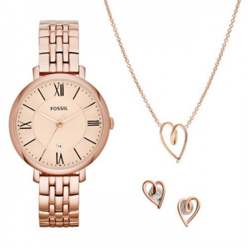 FOSSIL JACQUELINE 36MM LADIES WATCH ES5252SET