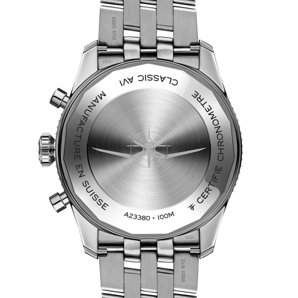 BREITLING CLASSIC AVI CHRONOGRAPH 42 TRIBUTE TO VOUGHT F4U CORSAIR MEN'S WATCH  A233801A1C1A1