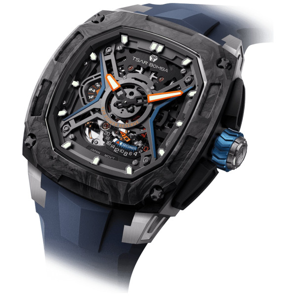 TSAR BOMBA Dark Matter 5 Automatic Blue TB8605-02