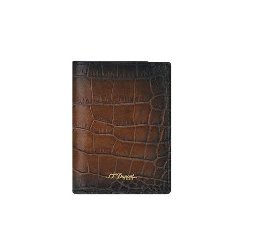 Портфейл S.T. Dupont Atelier Brown Wallet 190478