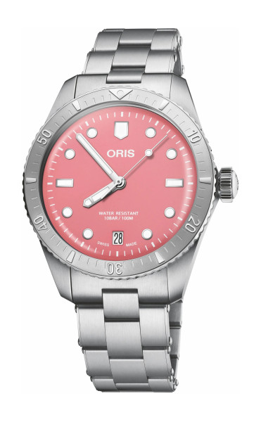ORIS DIVERS SIXTY-FIVE AUTOMATIC 38MM WATCH 733 7771 4058-07 8 19 18d
