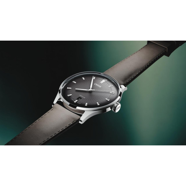 oris artelier calibre 733-1 leather strap classicwatches.bg