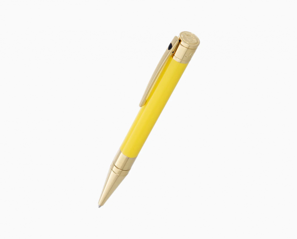 ХИМИКАЛКА S.T.DUPONT D-INITIAL VANILLA/GOLDEN PVD 265280