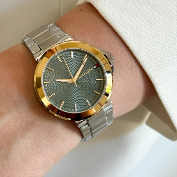 Tommy Hilfiger 1782778 дамски часовник зелен циферблат ClassicWatches.bg


